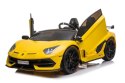 Auto na akumulator Lamborghini Aventador SX2028 Żółty