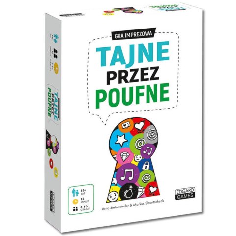 Karciana Gra imprezowa Tajne przez poufne GR0540 Karciana Gra imprezowa Tajne przez poufne GR0540