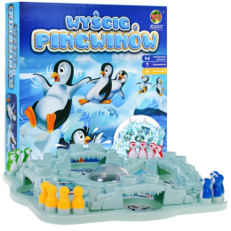 Gra familijna Pop n’ Drop Penguins - chińczyk na lodzie