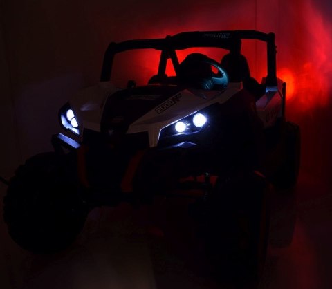 MEGA AUTO BUGGI 4X4 , PANEL MP4, MIĘKKIE KOŁA EVA, MIĘKKIE SIEDZENIE FULL OPCJA 2X 12V/XMX603