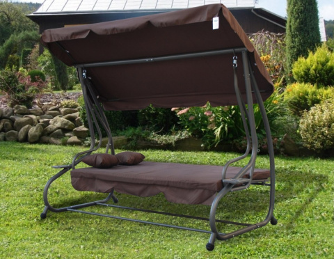 HUŚTAWKA OGRODOWA 2w1 Leżanka 3-4 osobowa 214cm x 168 cm x 114 cm 4 KOLORY !!! HIT HUŚTAWKA OGRODOWA 2w1 Leżanka 3-4 osobowa 214cm x 168 cm x 114 cm 4 KOLORY !!! HIT