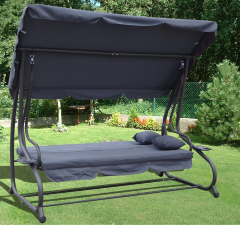 HUŚTAWKA OGRODOWA 2w1 Leżanka 3-4 osobowa 214cm x 168 cm x 114 cm 4 KOLORY !!! HIT HUŚTAWKA OGRODOWA 2w1 Leżanka 3-4 osobowa 214cm x 168 cm x 114 cm 4 KOLORY !!! HIT