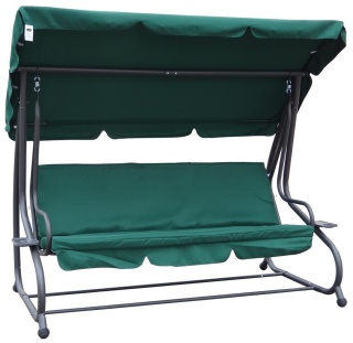 HUŚTAWKA OGRODOWA 2w1 Leżanka 3-4 osobowa 214cm x 168 cm x 114 cm 4 KOLORY !!! HIT