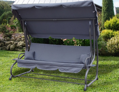 Hustawka ogrodowa Ramiz 2w1 Leżanka 3-4 osobowa 214cm x 168 cm x 114 cm