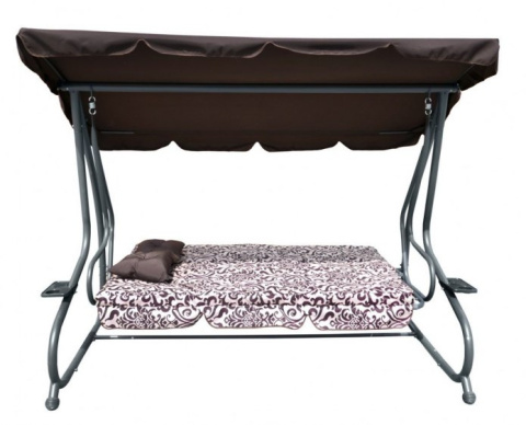 HUŚTAWKA OGRODOWA 2w1 Leżanka 3-4 osobowa 214cm x 168 cm x 114 cm 4 KOLORY !!! HIT