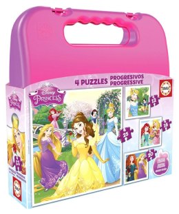 Puzzle 12+16+20+25 Księżniczki z bajek Disneya G3