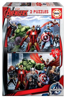 Puzzle 2x100 Avengers G3
