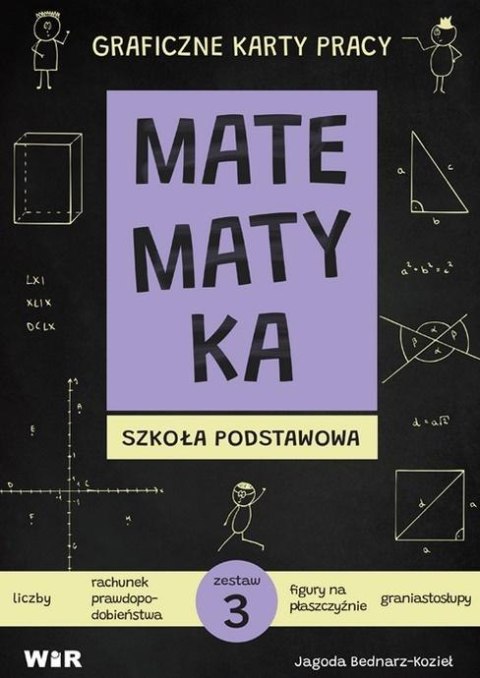 Matematyka. Graficzne karty pracy dla SP zestaw 3