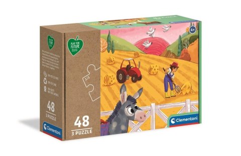 Puzzle 3x48 Play For Future Animals Puzzle 3x48 Play For Future Animals