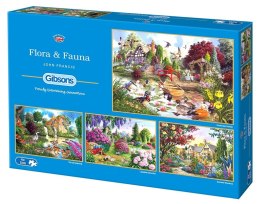 Puzzle 4x500 Flora&Fauna G3