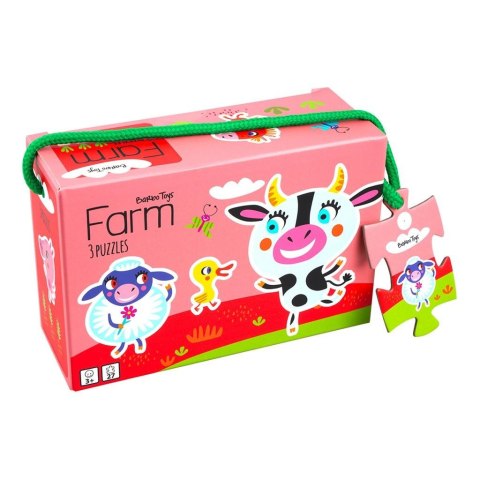 Moje pierwsze puzzle, 3 układanki Moje pierwsze puzzle, 3 układanki