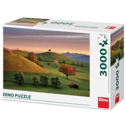 Puzzle 3000 Szwajcaria,Widok na pola