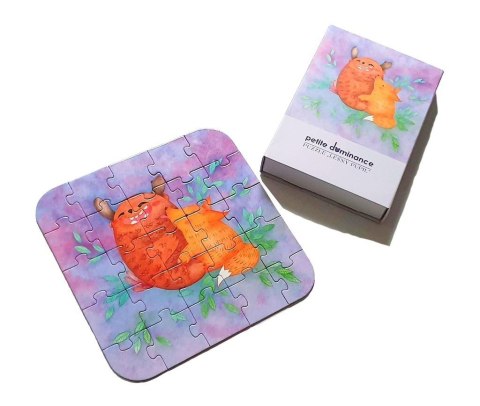 Puzzle 25 Leśny pupil Puzzle 25 Leśny pupil
