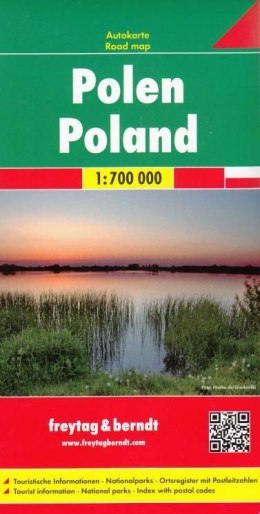 Mapa samochodowa - Polska 1:700 000