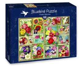 Puzzle 1500 Kolorowe kwiaty