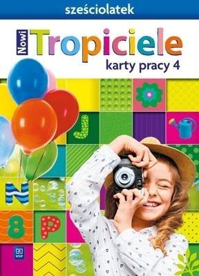 Nowi Tropiciele Sześciolatek.Karty pracy cz.4 WSIP Nowi Tropiciele Sześciolatek.Karty pracy cz.4 WSIP