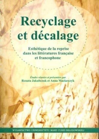 Recyclage et dcalage Recyclage et dcalage