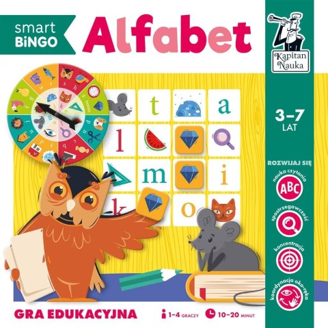 Gra edukacyjna - Alfabet. Smart Bingo Gra edukacyjna - Alfabet. Smart Bingo
