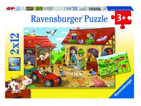 Puzzle 2x12 Życie na wsi Puzzle 2x12 Życie na wsi