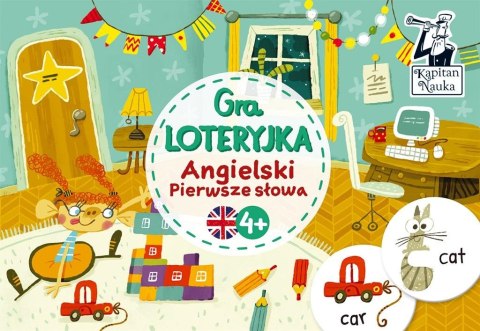 Kapitan Nauka Pierwsze słowa. Gra loteryjka Kapitan Nauka Pierwsze słowa. Gra loteryjka