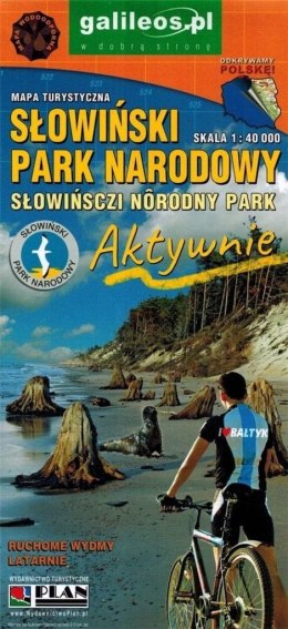 Mapa turyst. - Słowiński Park Narodowy 1:40 000