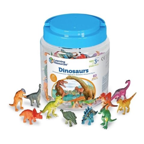 Zestaw 60szt-Dinozaury, Figurki do nauki liczenia Zestaw 60szt-Dinozaury, Figurki do nauki liczenia