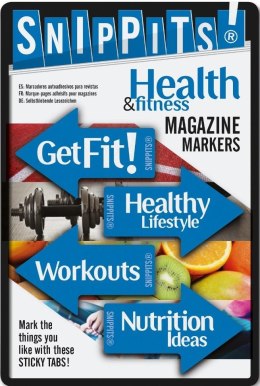 Snippits! Health&fitness znaczniki zdrowie fitness