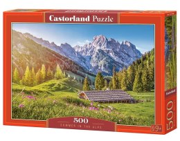 Puzzle 500 Lato w Alpach CASTOR