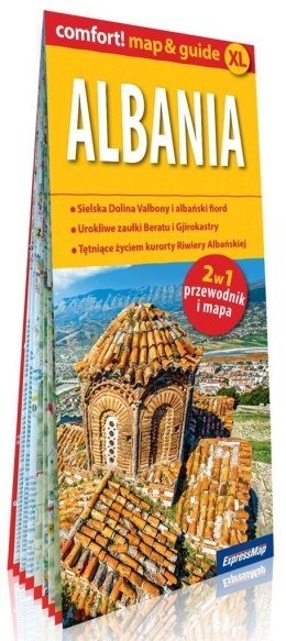 Comfort! map&guide Albania 2w1 w.2020