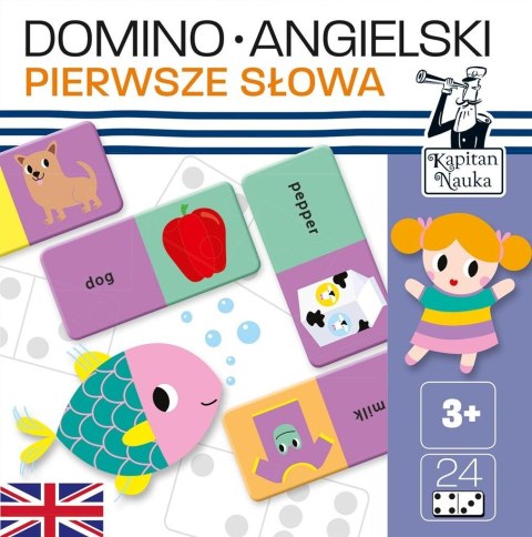 Kapitan Nauka. Domino. Angielski. Pierwsze słowa Kapitan Nauka. Domino. Angielski. Pierwsze słowa