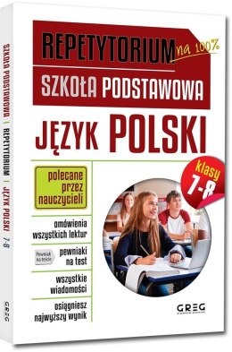 Repetytorium SP Język polski kl.7-8 GREG