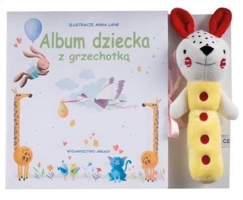 Album mojego dziecka z grzechotką Album mojego dziecka z grzechotką