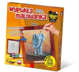 Wypukła Malowanka Zoo - Słoń