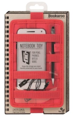 Bookaroo Notebook Tidy Organizer na notes czerwony