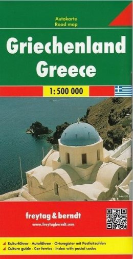 Mapa samochodowa - Grecja 1:500 000
