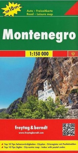 Mapa samochodowa - Montenegro 1:150 000