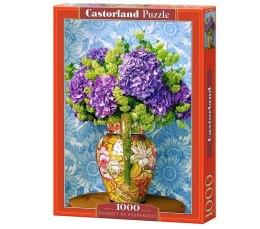 Puzzle 1000 Bouquet of Hydrangeas CASTOR