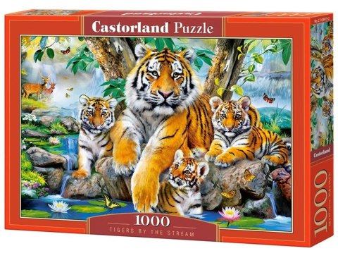 Puzzle 1000 Tigers by the Stream CASTOR Puzzle 1000 Tigers by the Stream CASTOR