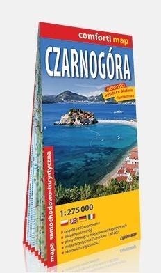 Comfort! map Czarnogóra 1:275 000 w.2019