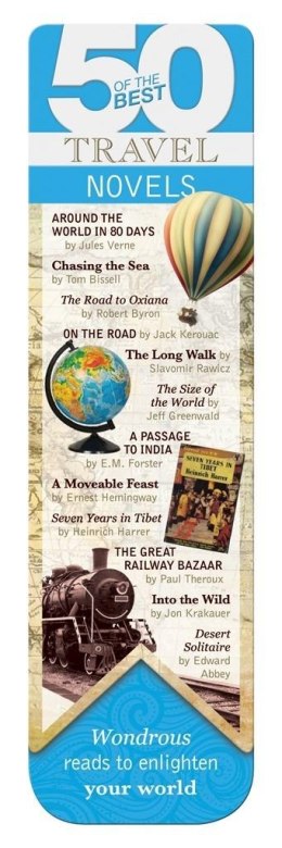50 BEST - Travel - magnetyczna zakładka do książki
