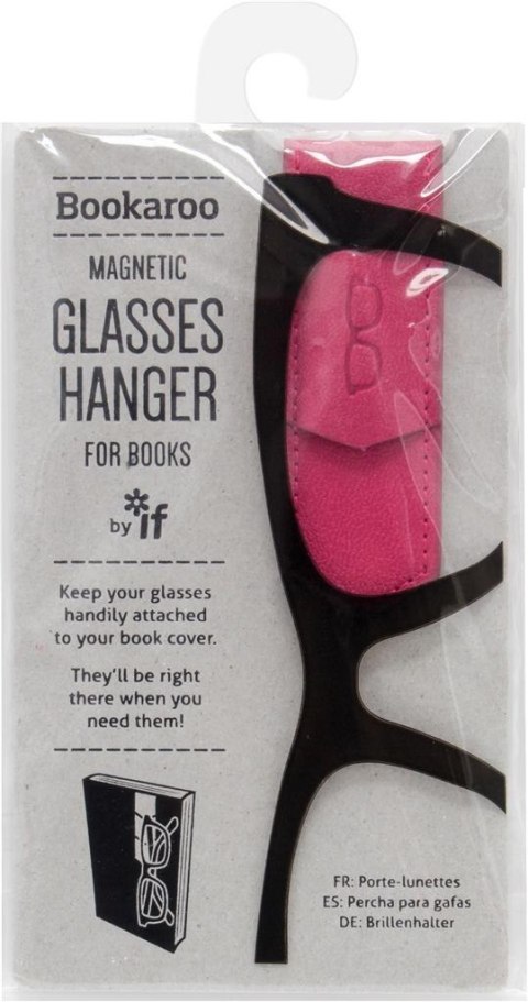Bookaroo Glasses Hanger - uchwyt na okulary różowy Bookaroo Glasses Hanger - uchwyt na okulary różowy