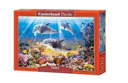 Puzzle 500 Dolphins Underwater CASTOR