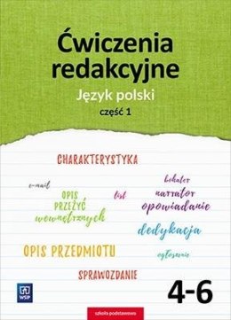 J.Polski SP 4-6 Ćwiczenia redakcyjne cz.1 WSiP