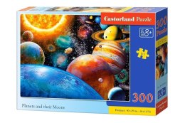 Puzzle 300 Planets and Their Moons CASTOR