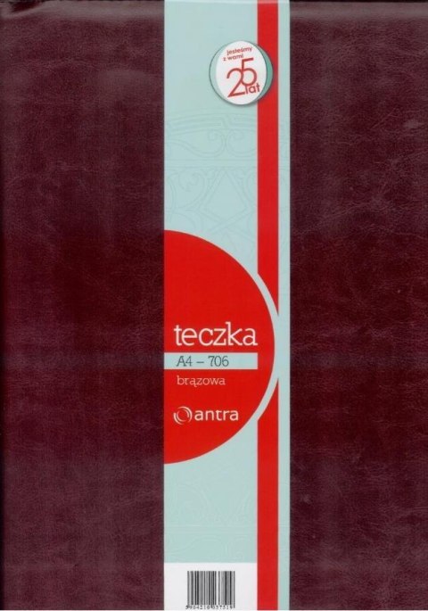 Teczka A4 706 brązowa Teczka A4 706 brązowa