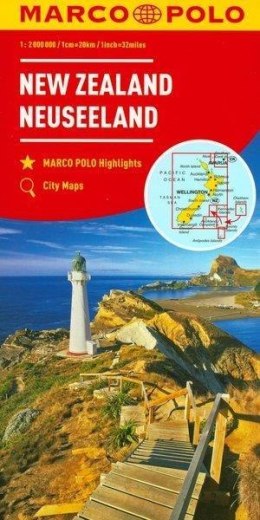 Mapa Marco Polo - Nowa Zelandia 1:2 000 000 w.2017
