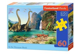 Puzzle 60 Świat Dinozaurów CASTOR