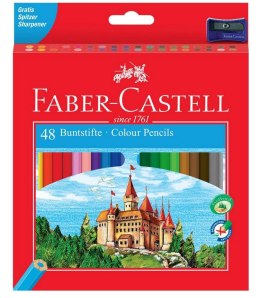 Kredki Zamek 48 kolorów FABER CASTELL
