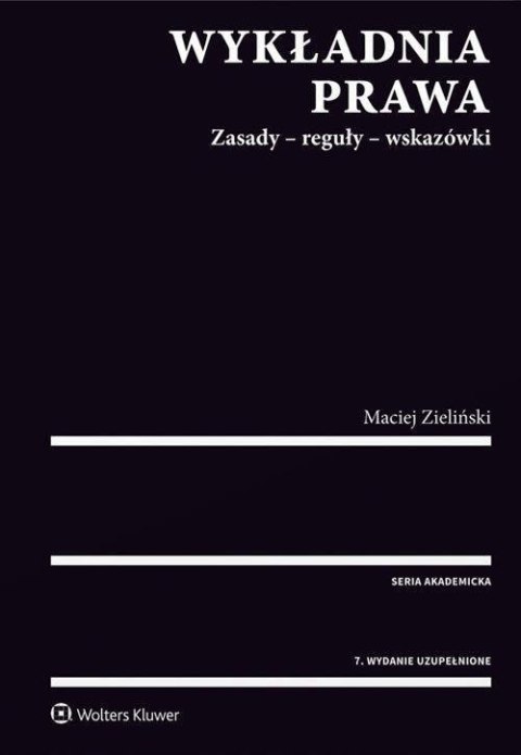 Wykładnia prawa w.7 Wykładnia prawa w.7