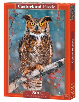 Puzzle 500 Great Horned Owl CASTOR